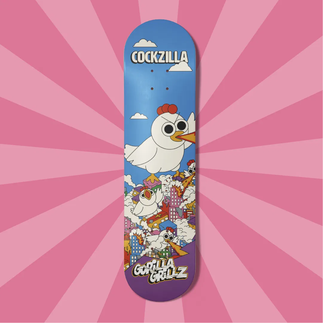 SKATE Cockzilla